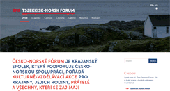 Desktop Screenshot of cz-forum.no